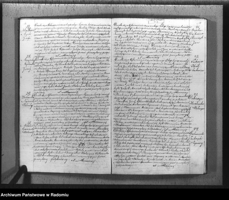 image.from.unit.number "[Duplikat akt urodzeń, małżeństw i zgonów parafii rzym.-kat. Głowaczów 1864 r.]"