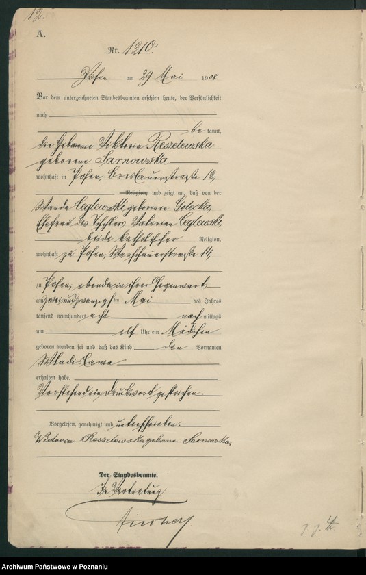 image.from.unit.number "Księga miejscowa urodzeń tom III [Rejestr główny urodzeń]"