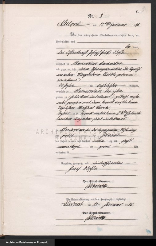 Obraz 6 z jednostki "Księga zgonów"