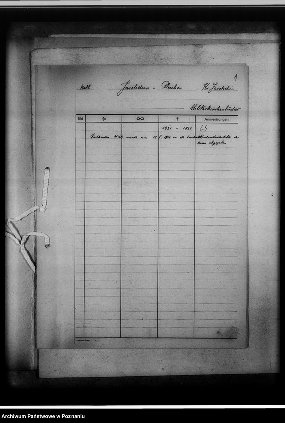 Obraz 5 z jednostki "Militärkirchenbücher [spisy ksiąg z kilku powiatów]"