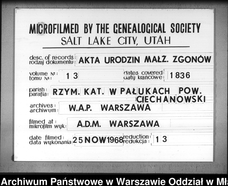 image.from.unit.number "Akta urodzin, małżeństw i zgonów"