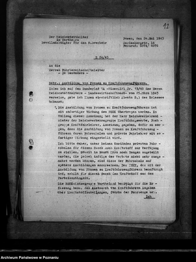 Obraz 16 z jednostki "Rundschreiben"