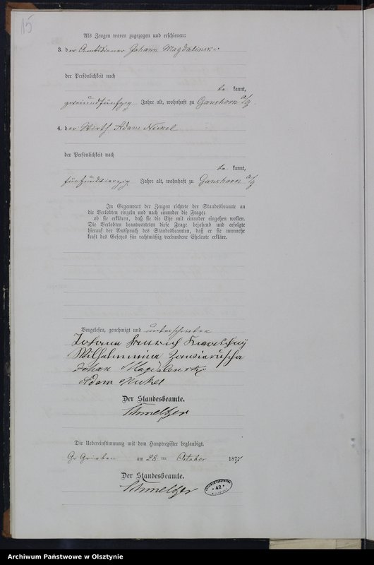 image.from.unit.number "Heiraths-Neben-Register Nr 1 - 16"