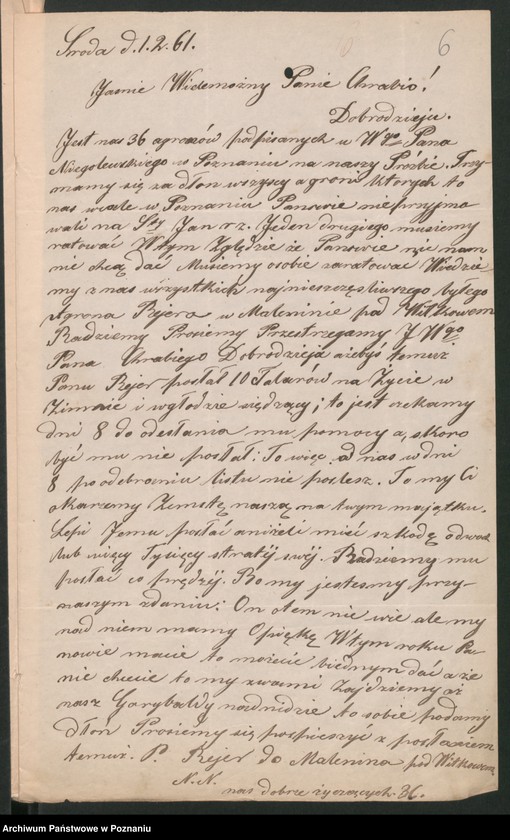 Obraz 10 z jednostki "A. betr. Stanislaus Rejer, Amtmann"