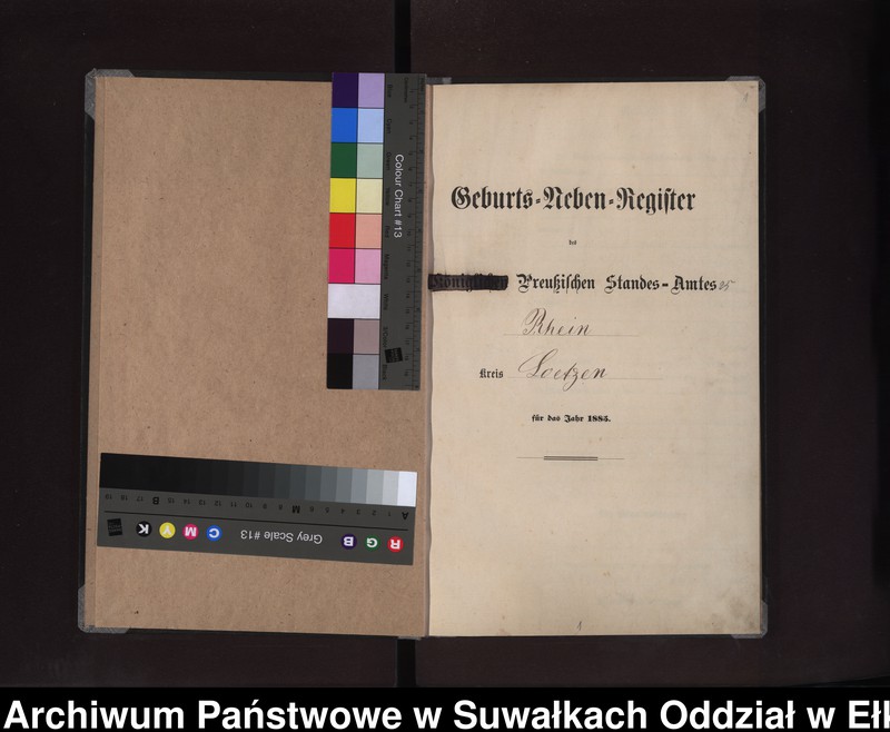 image.from.unit.number "Geburts-Neben-Register des Preussischen Standes-Amtes Rhein Kreis Loetzen"