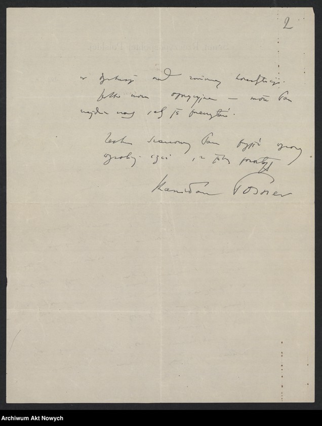 image.from.unit.number "Pozner Stanisław (Senator); Załączniki: S. Pozner - "W obronie demokracji". Przemówienie w Senacie w dn. 31 VII 1926 r.; L.1"