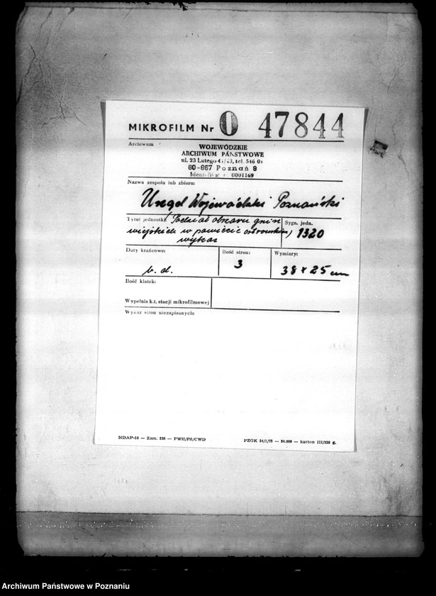 image.from.unit.number "/Podział obszaru gmin wiejskich w powiece ostrowskim/ wykaz"