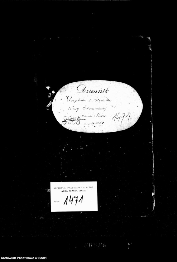 Obraz 4 z jednostki "Dziennik przychodu i wydatku kasy ekonomicznej m. Łodzi na r. 1854"