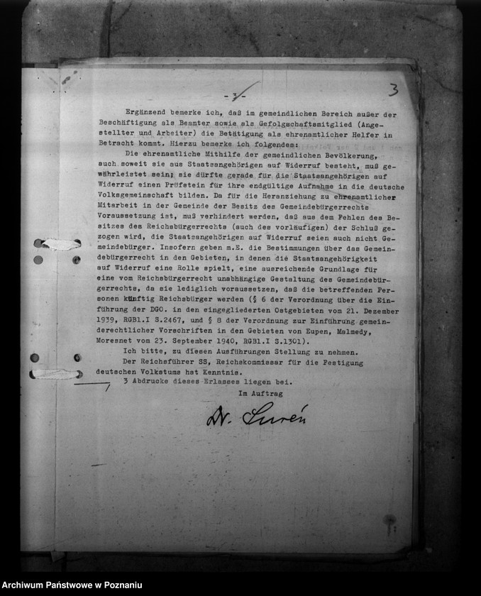 Obraz 7 z jednostki "Berufung von Staatsangehörigen auf Widerruf zu Gemeindebeamten"