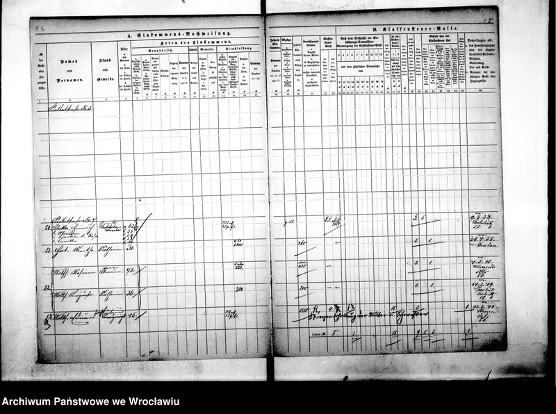 image.from.unit.number "Klassensteuerrolle nebst Eikommens - Nachweisung"