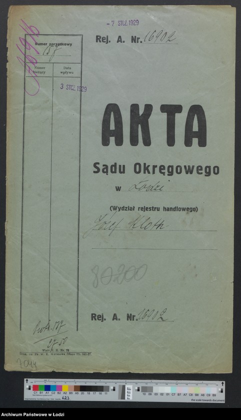 Obraz 2 z jednostki "Józef Kloth- mleczarnia"