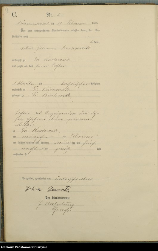 image.from.unit.number "Sterbe-Haupt-Register Nr 1 - 51"
