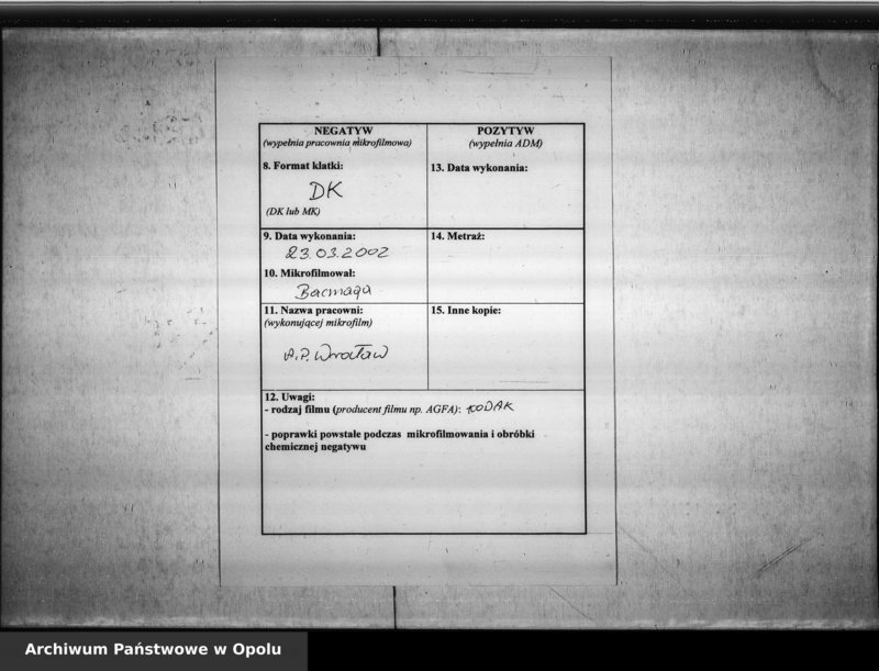 Obraz 3 z jednostki "Acta des Magistrats zu Oppeln betreffend die Besetzung des vacanten Secretair und Registrators Postens. de anno 1828"