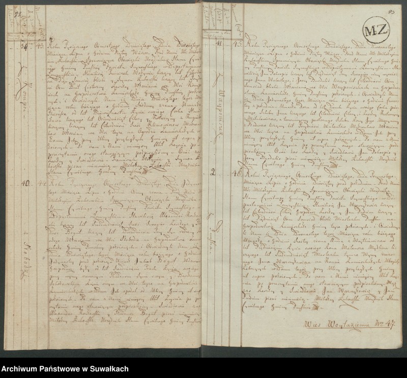 image.from.unit.number "Akta zeszłych gminy puńskiey od 1-go maja 1810"