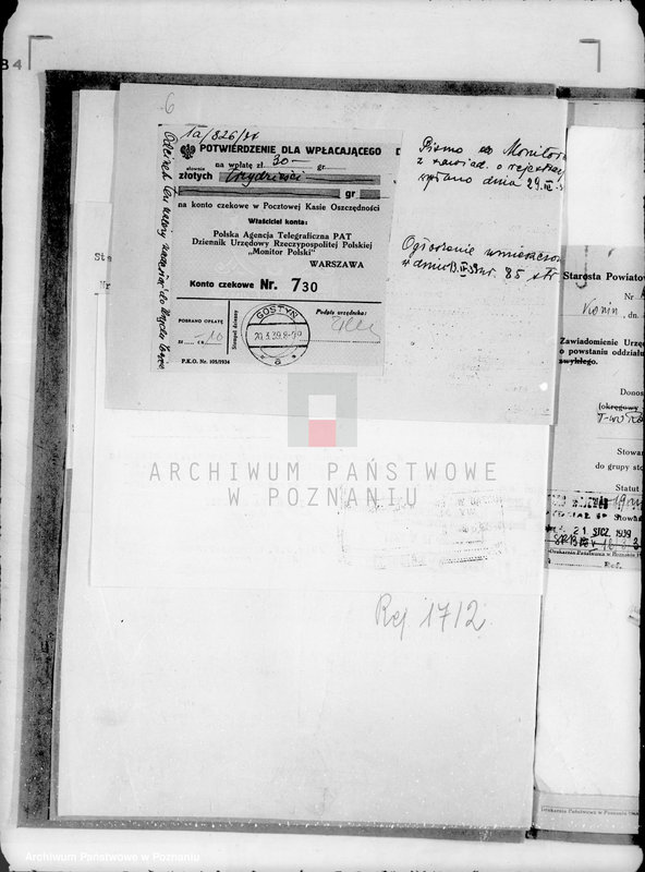 Obraz 10 z jednostki "/Różne sprawy stowarzyszeń/"