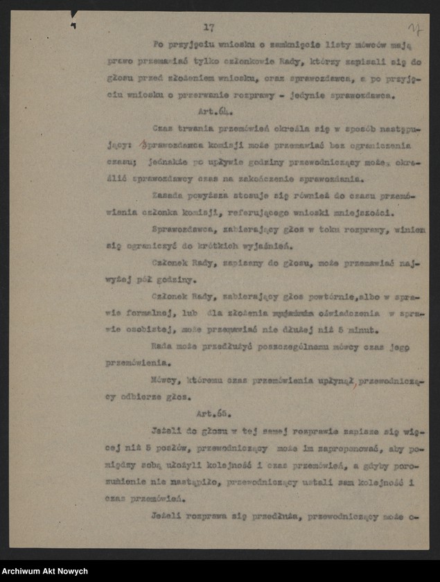 image.from.unit.number "Regulamin Rady Narodowej Rzeczypospolitej Polskiej na emigracji. Zmiany w regulaminie proponowane przez prezydenta W. Raczkiewicza"