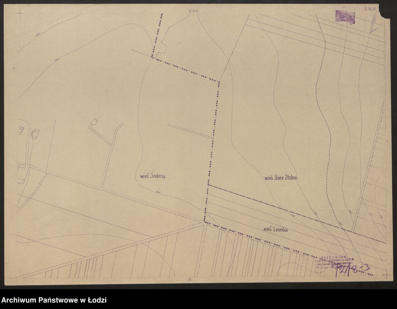 Obraz 3 z jednostki "Plan m. Łodzi 1: 2000. Sekcja SW 8"
