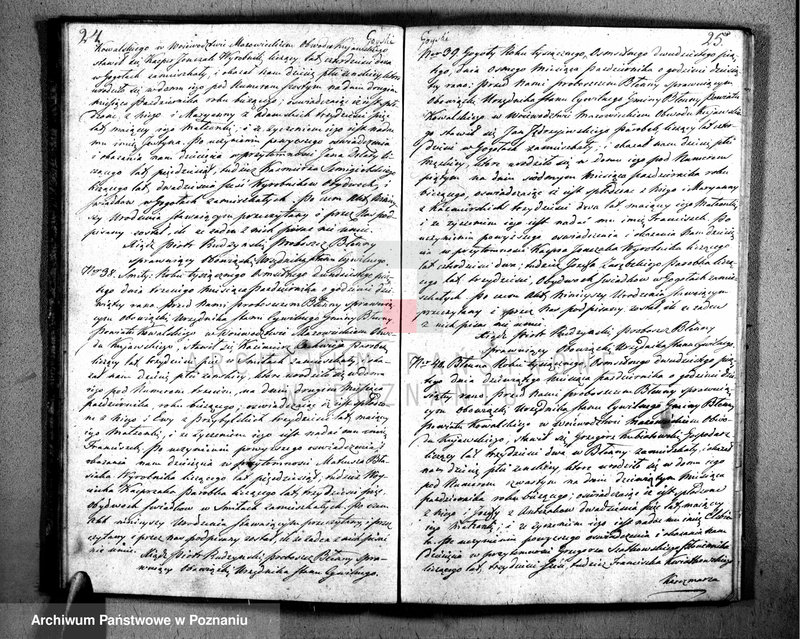 Obraz 14 z jednostki "Akta urodzeń, małżeństw i zgonów"