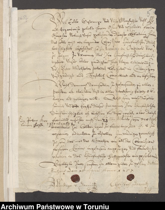 image.from.unit.number "Jakub, Oktawian Konopacki, kasztelan elbląski /akta funkcji publicznych jako kasztelana elbląskiego i skarbnika Ziem Pruskich/"