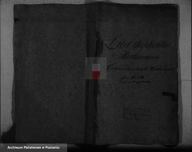 Obraz 2 z jednostki "Liber mortuorum"