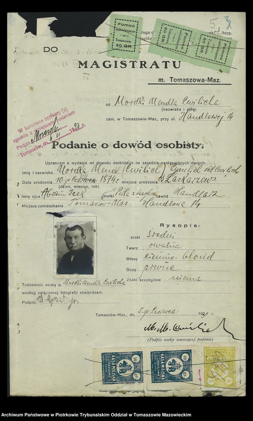 Obraz 8 z jednostki "Akta dowodów osobistych. Tom II-gi"