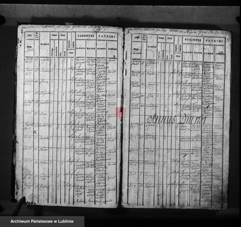 Obraz 4 z jednostki "Liber natorum matrimonium et sepultorum pro villa Górno seu Majdan Górny"