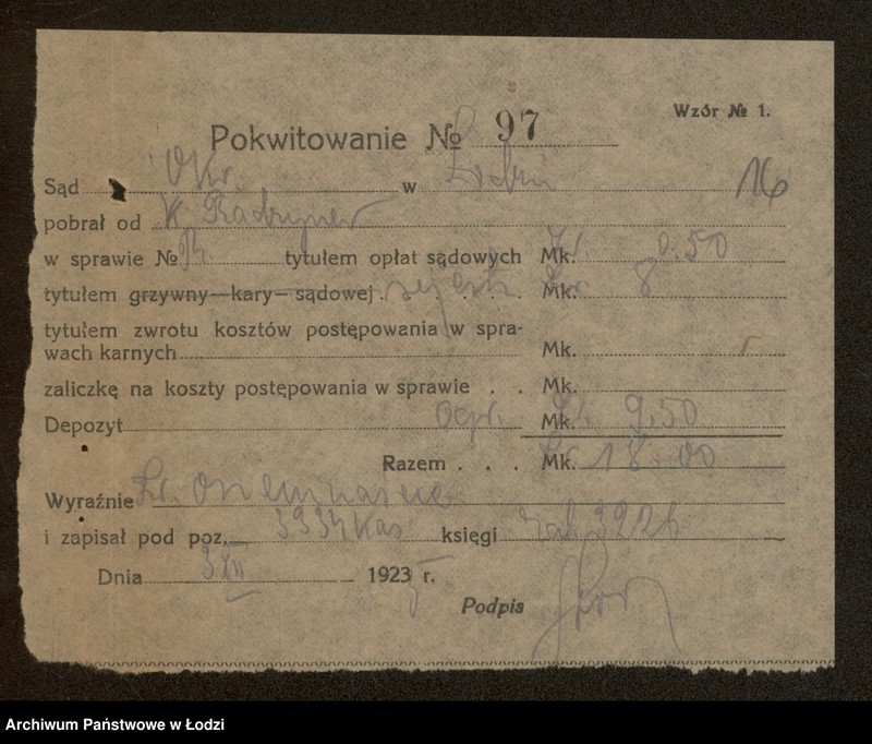 Obraz 18 z jednostki "Abram Wejkselfisz- sprzedaż manufaktury i nici"