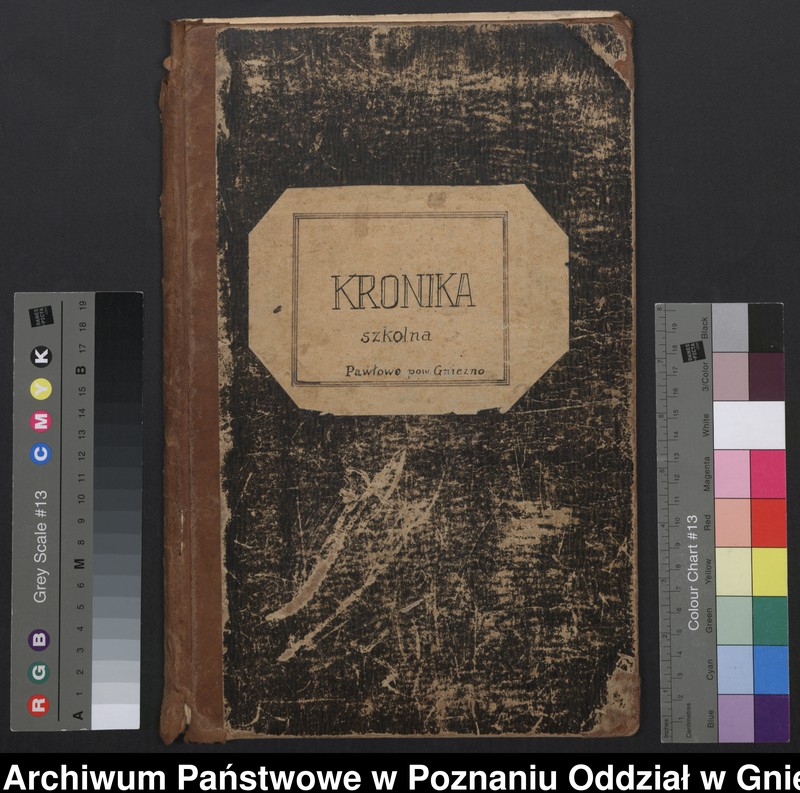Obraz 2 z jednostki "Chronik der katholischen Schule zu Pawlowo Kreis Witkowo, angelegt 1899"