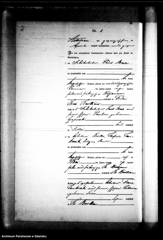 image.from.unit.number "Księga małżeństw"