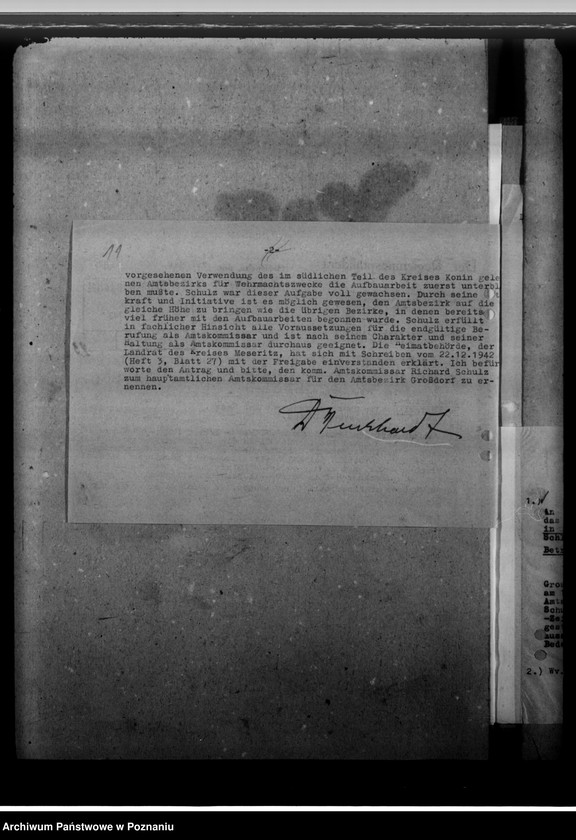 Obraz 15 z jednostki "Schulz, Richard - komisarz obwodowy"