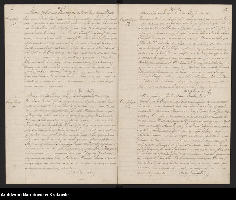 image.from.unit.number "Duplikat ksiąg religijno-cywilnych urodzonych zaślubionych i zejścia  w parafii Sieciechowice z roku 1868"