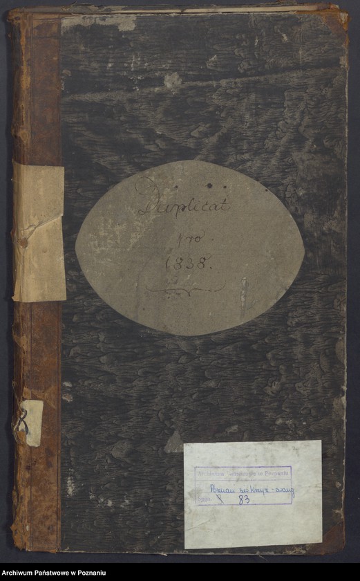 Obraz 2 z jednostki "[Akta urodzeń i chrztów, zgonów i pogrzebów, zapowiedzi i ślubów]"