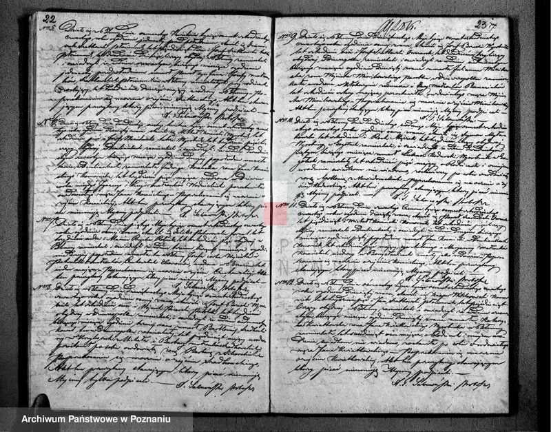 Obraz 14 z jednostki "Duplikat urodzonych, zaślubionych i zgonów"