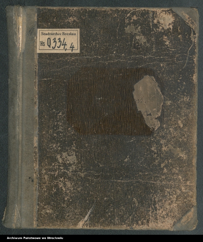 image.from.unit.number "Aufnahmebücher des früh. Kiserl. Kinderheims in Gräbschen"