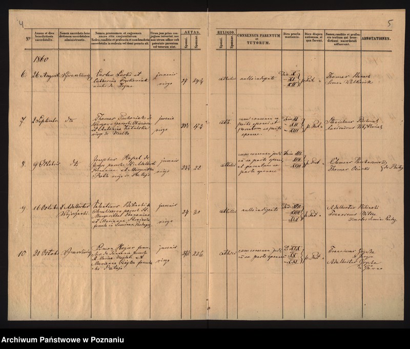 Obraz 4 z jednostki "Księga małżeństw"