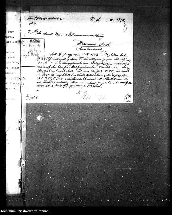 Obraz 7 z jednostki "Hermannsbad- Vorkriegsschulden (Ciechocinek)"