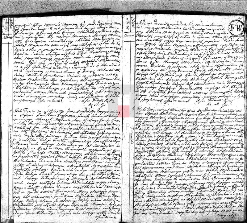 image.from.unit.number "Akta Gminy Krasnopolskiey Pttu Seyn. Depptu Łomżyńskiego 1815. Małżeństwa."