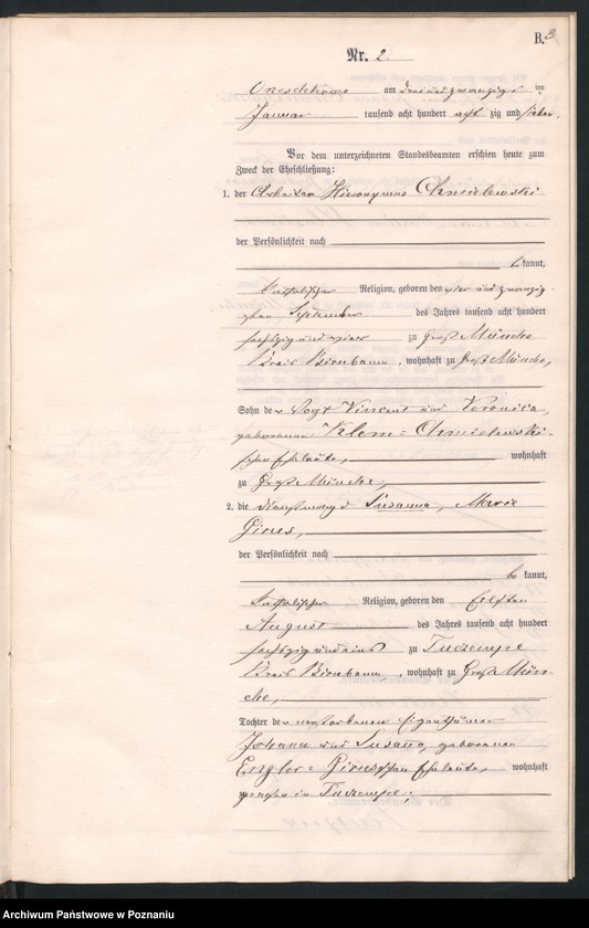 Obraz 6 z jednostki "Księga małżeństw"