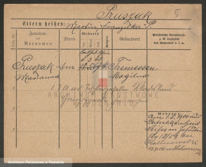 Obraz 7 z jednostki "Pruchińska - Przech"