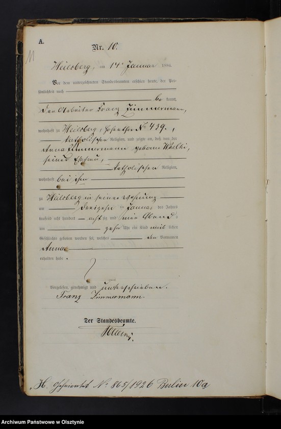 image.from.unit.number "Geburts-Haupt-Register Nr 1 - 201"