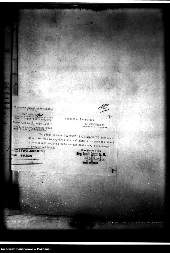 Obraz 17 z jednostki "Parcelacja majątku Miniszew"