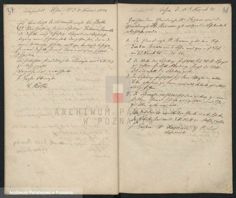 image.from.unit.number "Geschäftsbuch der Schmiede und Stellmacher Innung. [Protokolarz cechu - wpisy uczniów, zebrania kwartalne, itd.]"