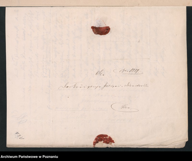 Obraz 17 z jednostki "A. betr. Alexander von Guttry, Gutsbesitzer auch Johann Kurzyna in Paris"