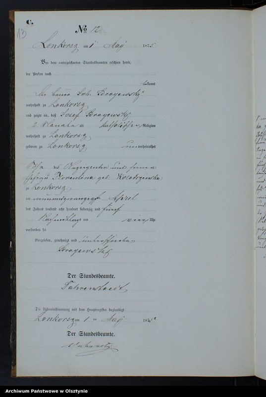 image.from.unit.number "Sterbe-Neben-Register Nr 1 - 58"