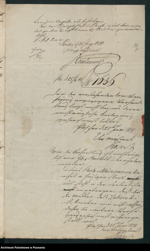 Obraz 11 z jednostki "A. betr. den diesseitigen Untertanen polnischen Flüchtling Joseph von Zaborski"