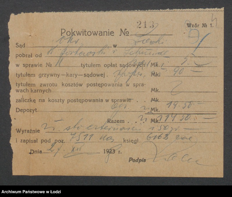 Obraz 6 z jednostki "K. Borkowski i T. Schmidt – kupno i sprzedaż towarów elektrotechnicznych i technicznych"