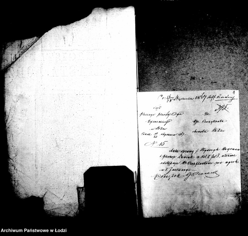 Obraz 6 z jednostki "Akta tyczące się zażaleń"