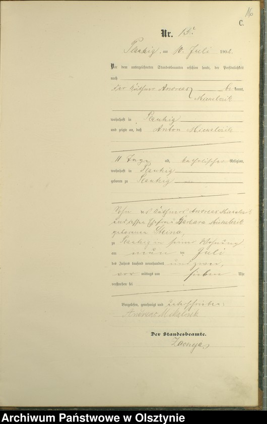 image.from.unit.number "Sterbe-Haupt-Register Nr 1 - 26"