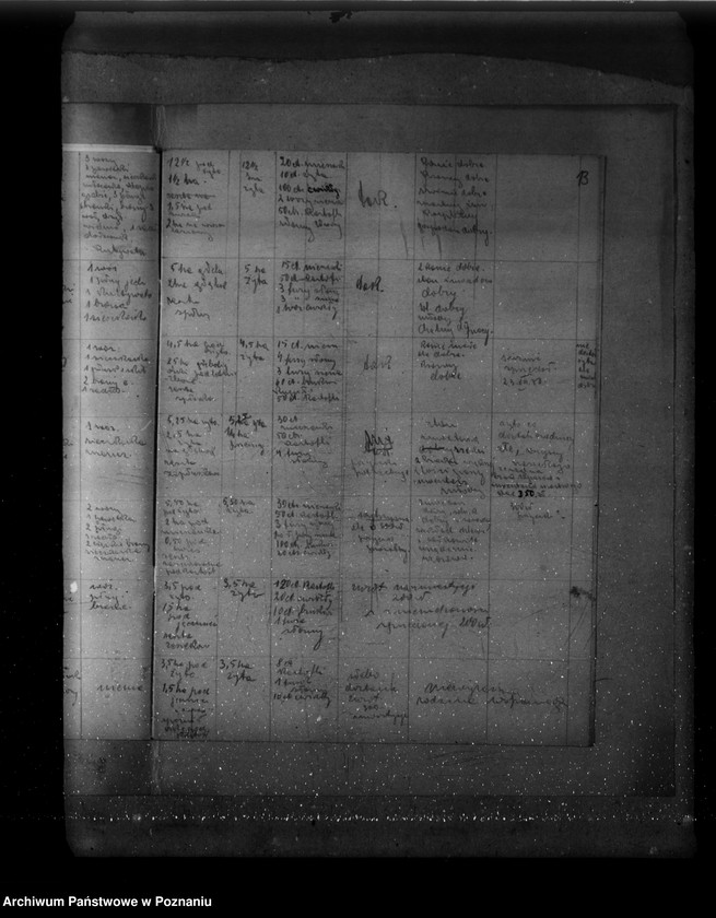 Obraz 17 z jednostki "Wykaz osadników z wyszczególnionym stanem ich zagospodarowania w majątkach Wyrza, Wysoka Mała, Jeziorki Kosztowskie, Stare i Łobżenica powiat wyrzyski"