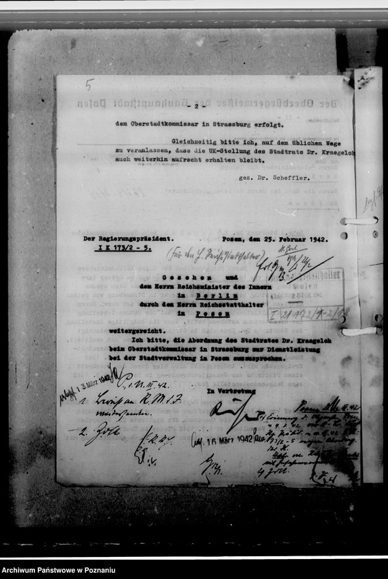 Obraz 9 z jednostki "Kraegeloh - rajca miejski w Łodzi"